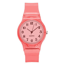 Load image into Gallery viewer, 2019 New Lovers Men Women Watches Fashion Transparent Candy Color