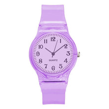 Load image into Gallery viewer, 2019 New Lovers Men Women Watches Fashion Transparent Candy Color