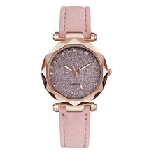 Load image into Gallery viewer, Décontracté femmes romantique ciel étoilé Montre-bracelet
